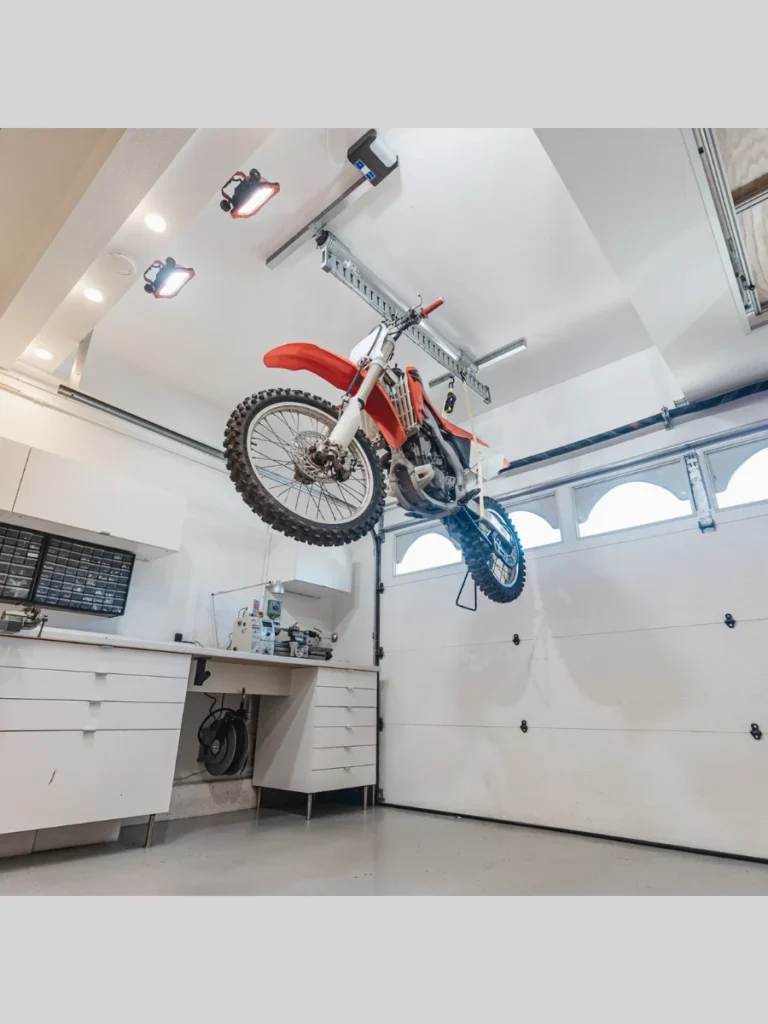 Overhead Bike Pulley Kits Keep Your Floor Clear