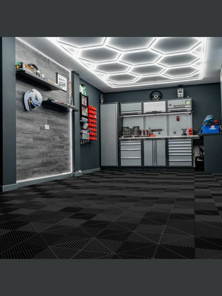 Modular Flexible PVC Floor Tiles