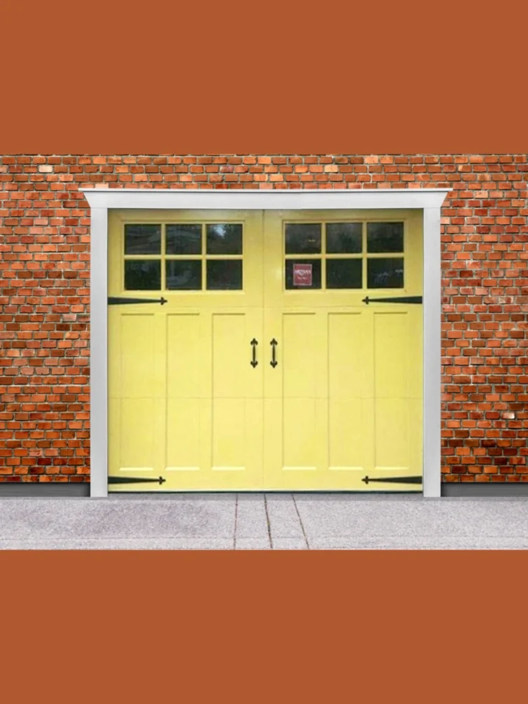 Pale Yellow for a sunny welcoming entrance