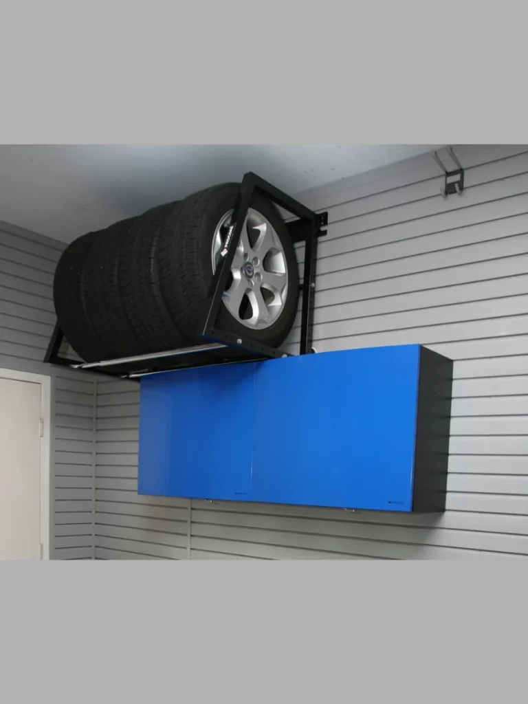 Heavy Duty Wall Mounted Tire Rack