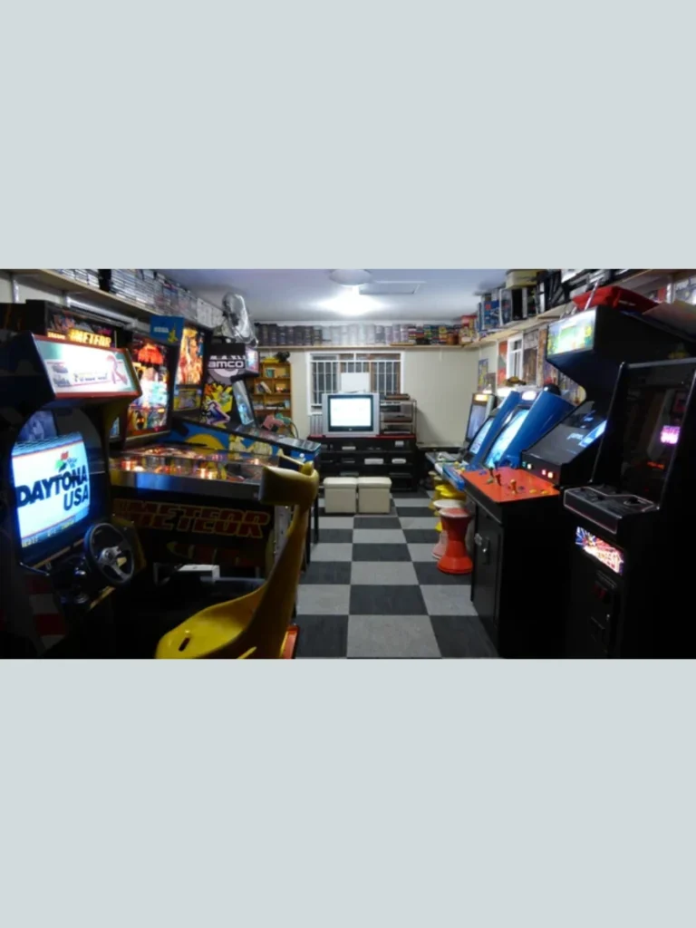 Vintage Arcade and Gaming Hub