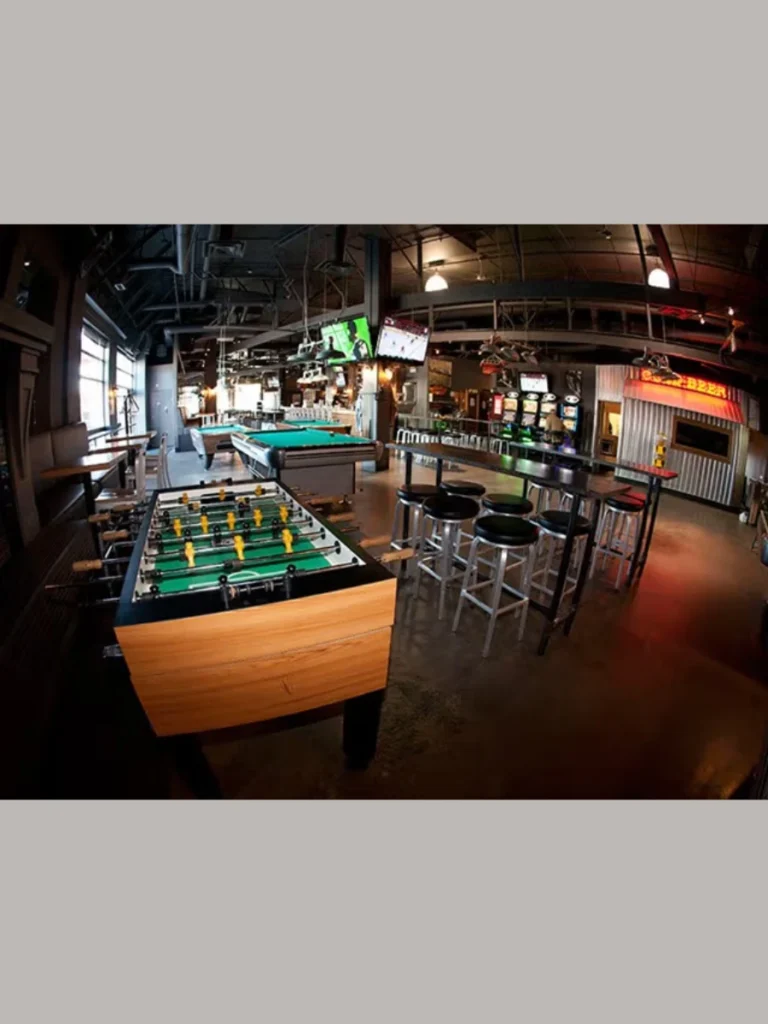 The Classic Sports Bar Setup