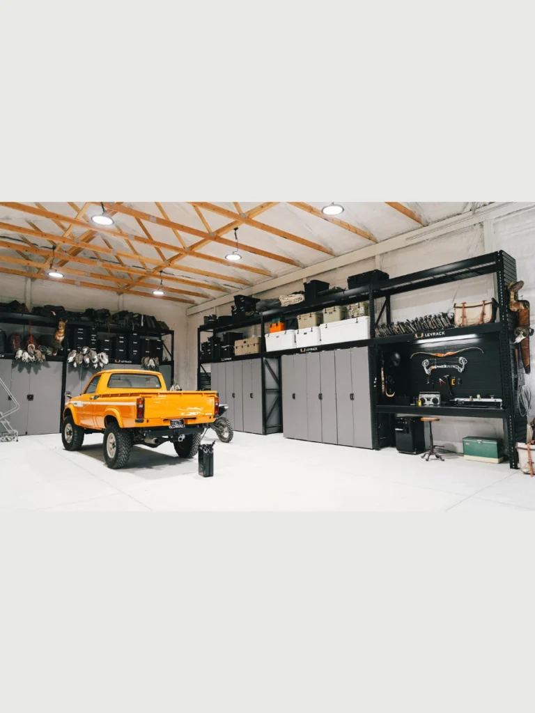 Floating Crate Shelving