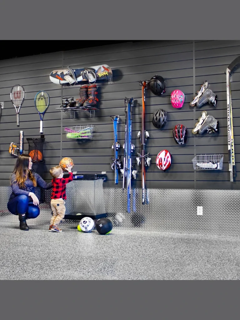 Versatile Slat wall Storage Panels