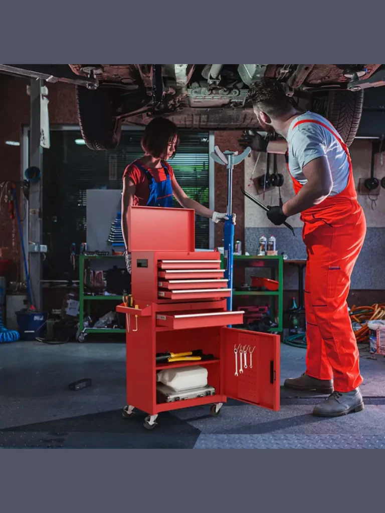 Heavy duty rolling tool cabinets