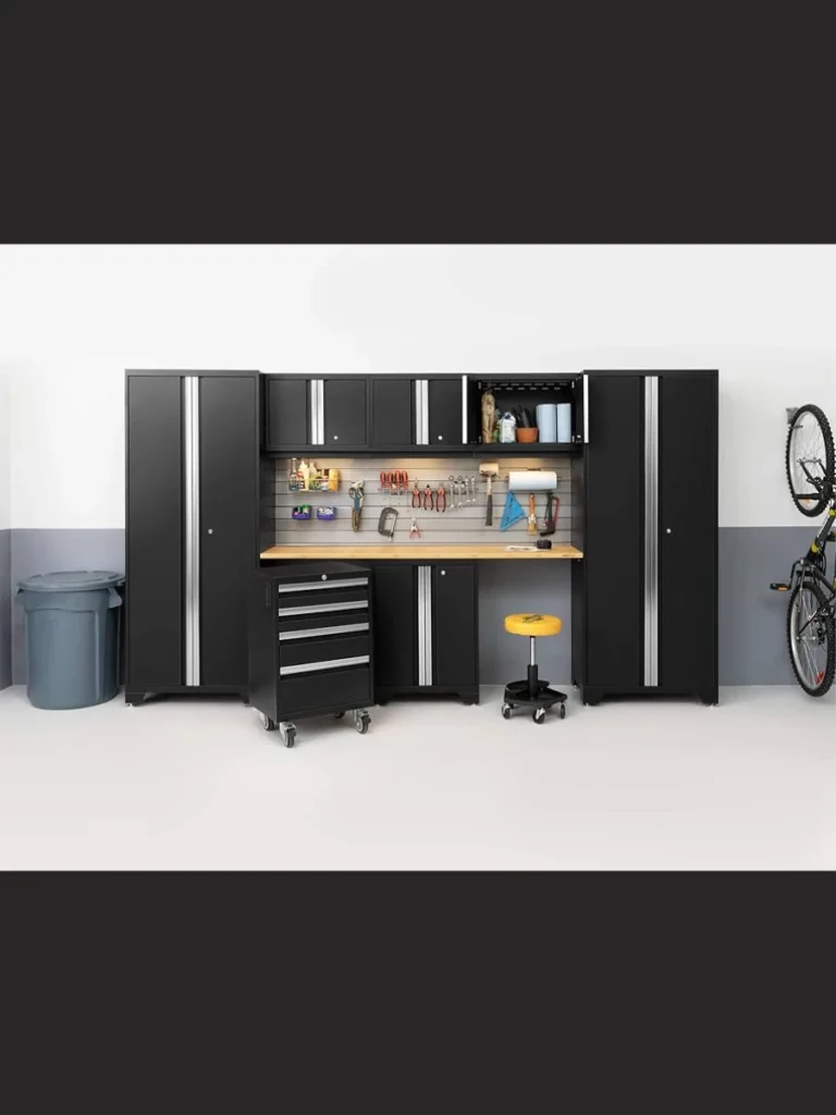 Professional grade steel modular cabinets
