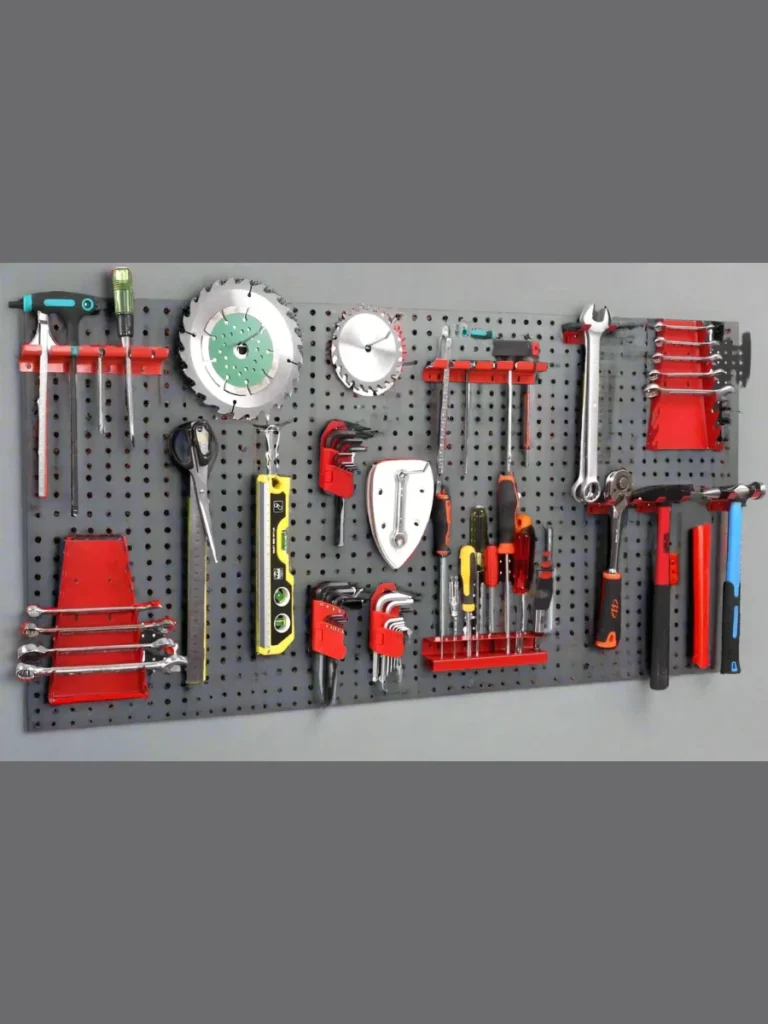 Versatile Metal Pegboards for Small Hand Tools