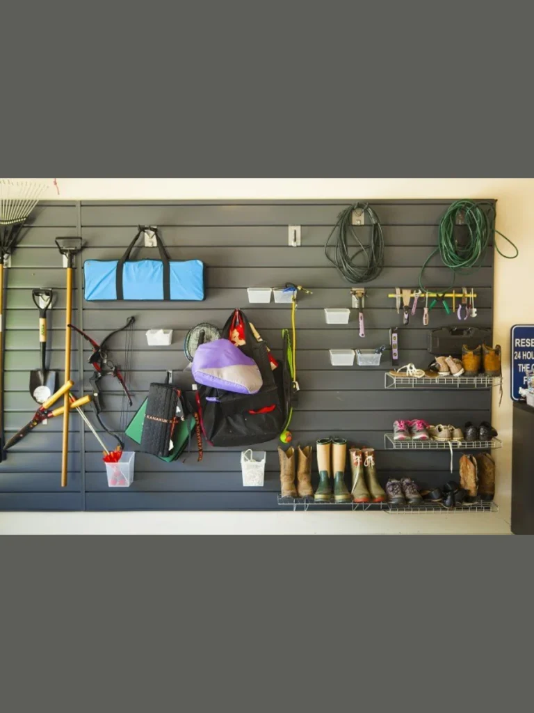 Professional PVC Slat wall panels for easy organization