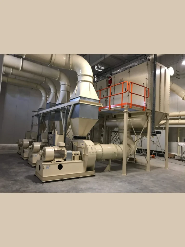 Dedicated Dust Collection Stations