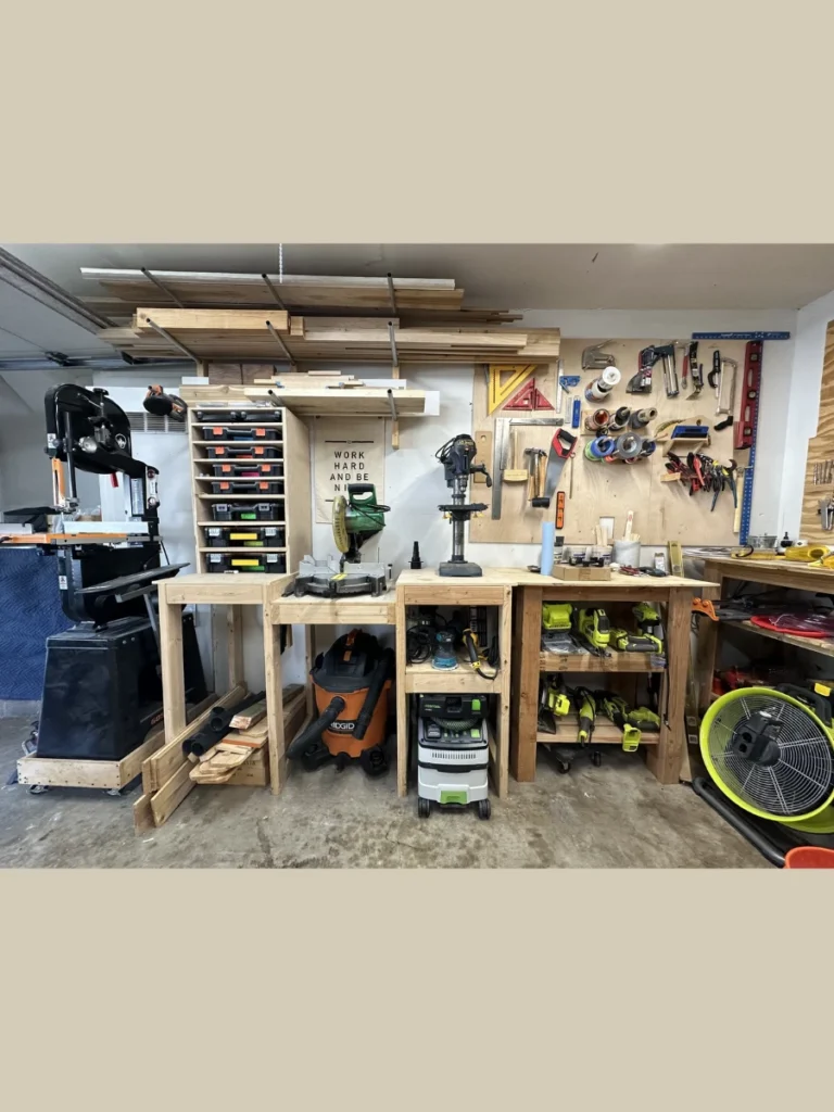 Custom French Cleat Wall Storage