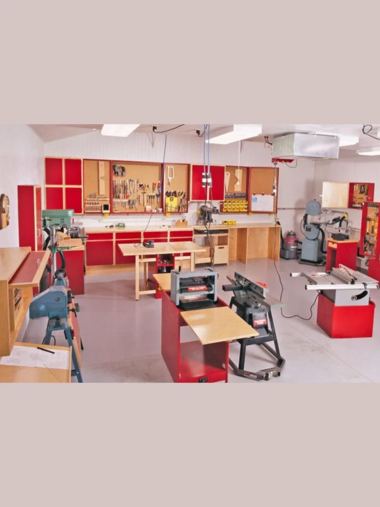 Vibrant Red for an Energetic Workspace