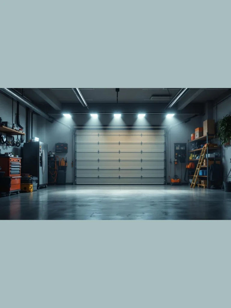 High tech smart garage lighting upgrades