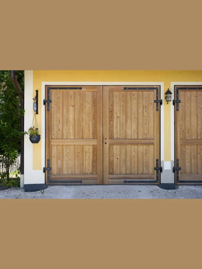 Frame the door with trim