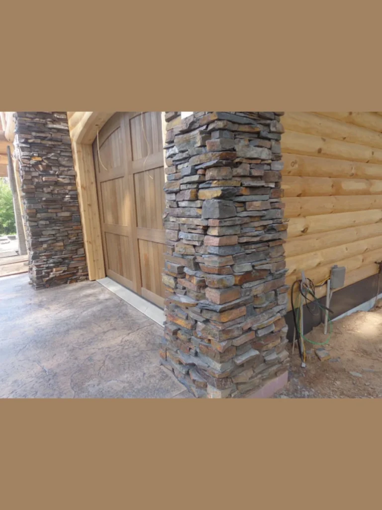 Use stone veneer accents