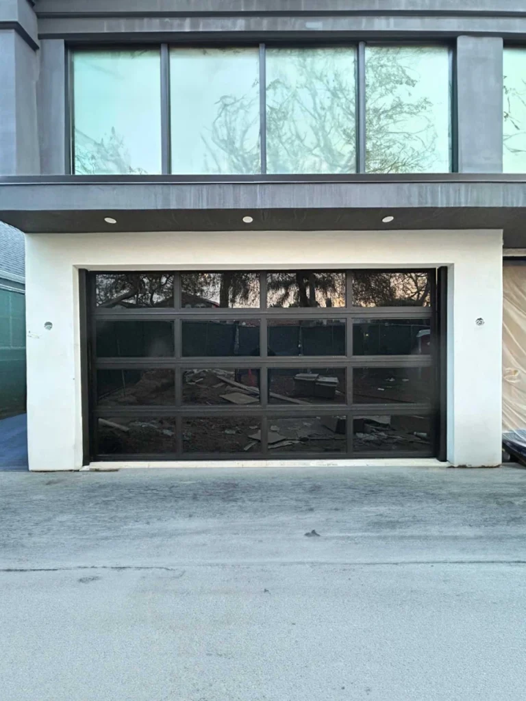 Upgrade with modern glass panels