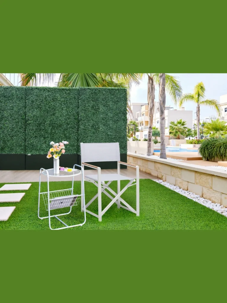  Decorate with Real or Artificial Boxwood Hedges