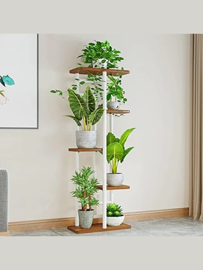 Set Up a Tiered Plant Stand