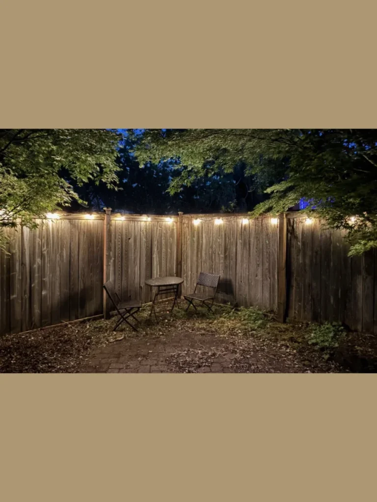 Hang Weatherproof String Lights