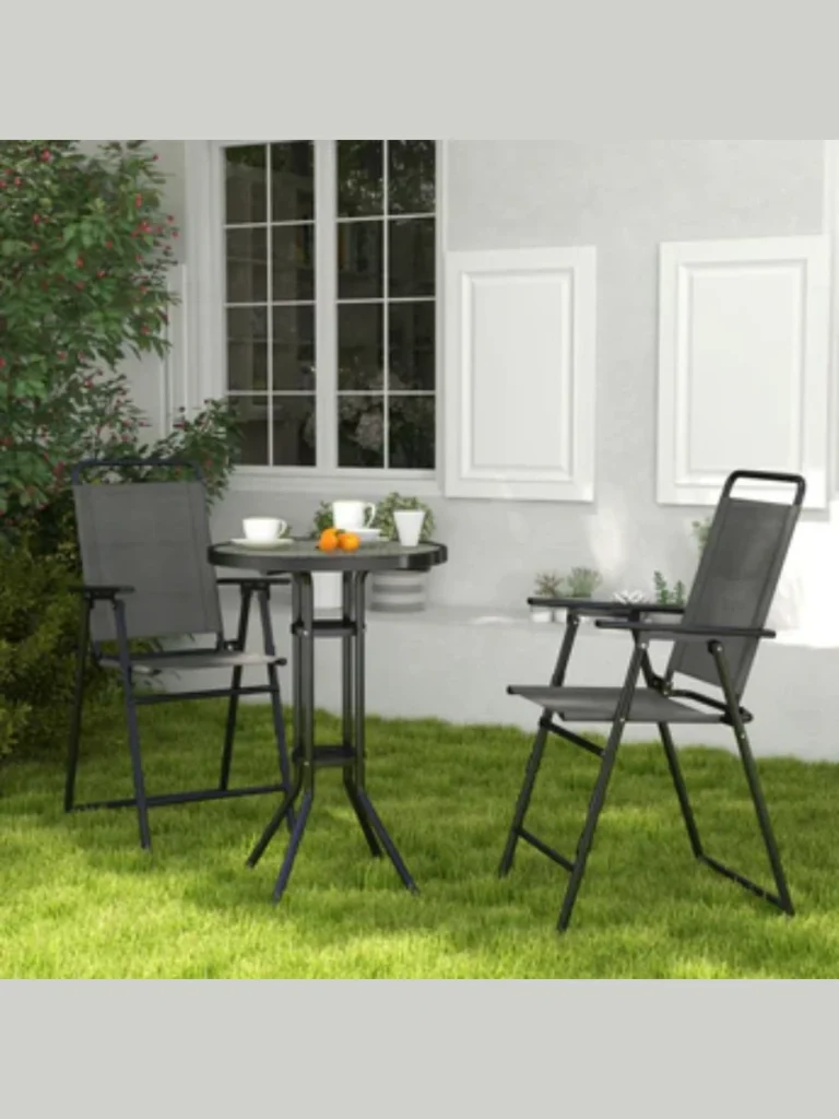  Add a Space Saving Folding Bistro Set