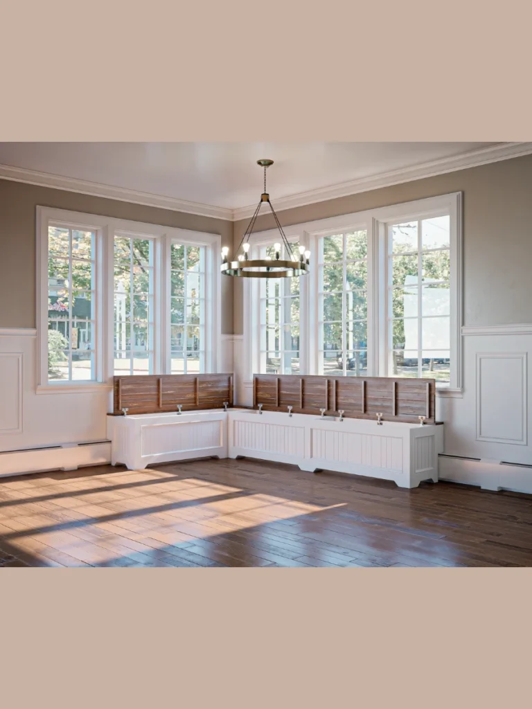 Professional Built In Corner Benches