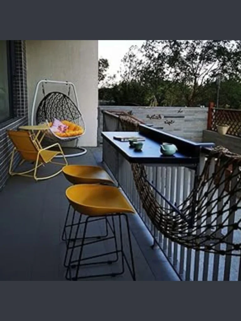 Top Space Saving Railing Tables