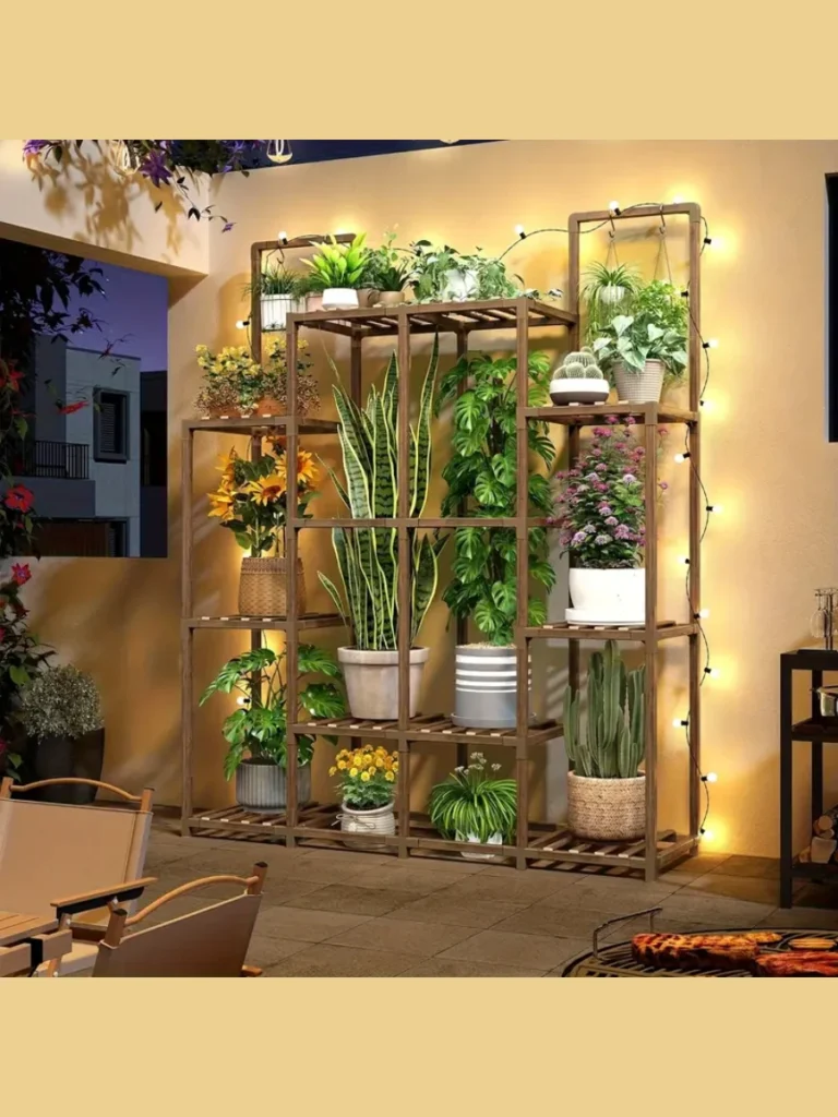 Tiered Hanging Basket Display
