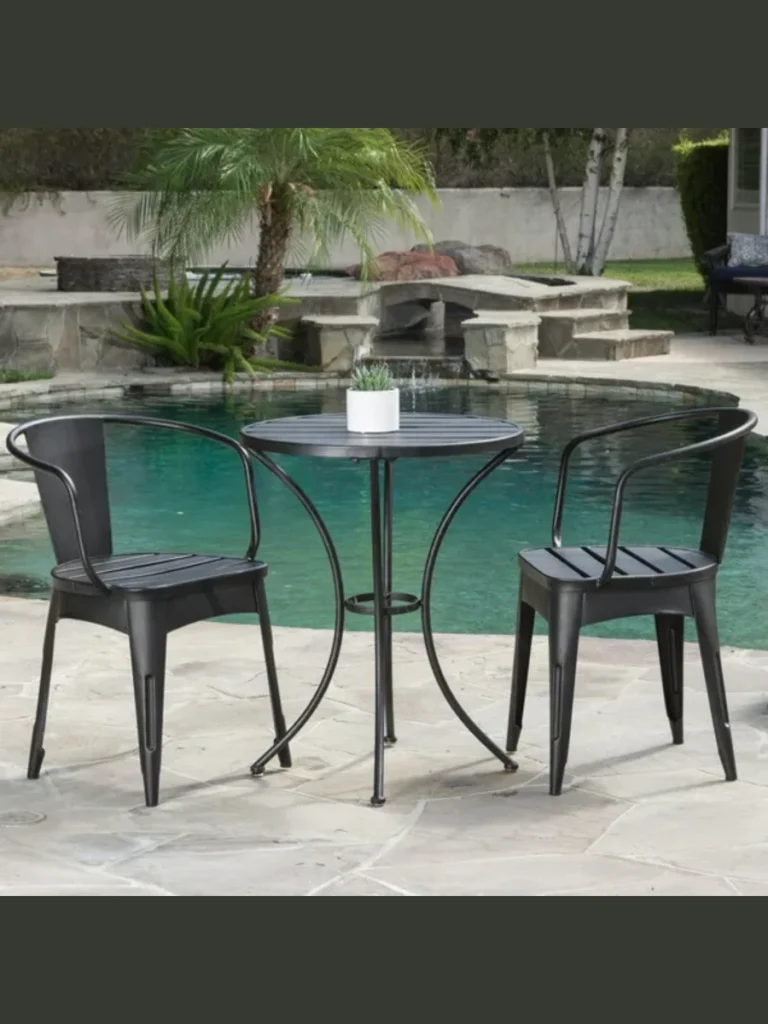Professional bistro sets for small spaces