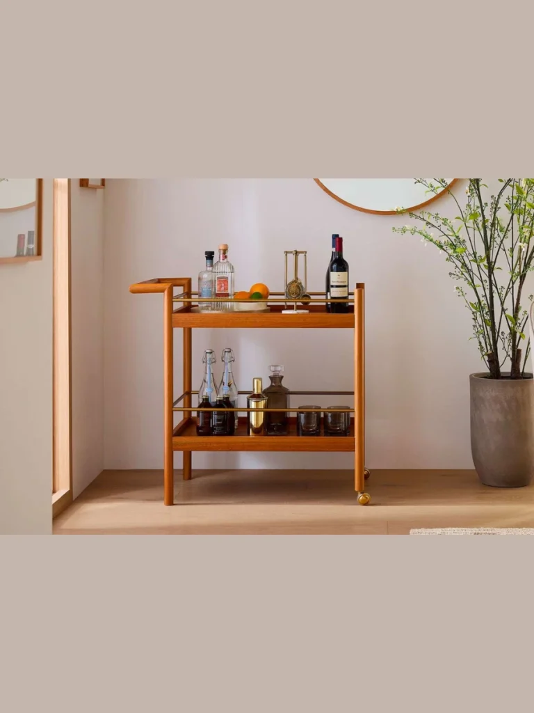 Functional Bar Carts for Easy Entertaining