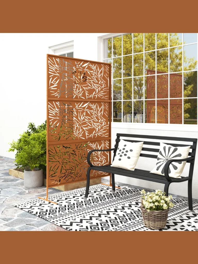 Professional Privacy Screens with Tall Plants