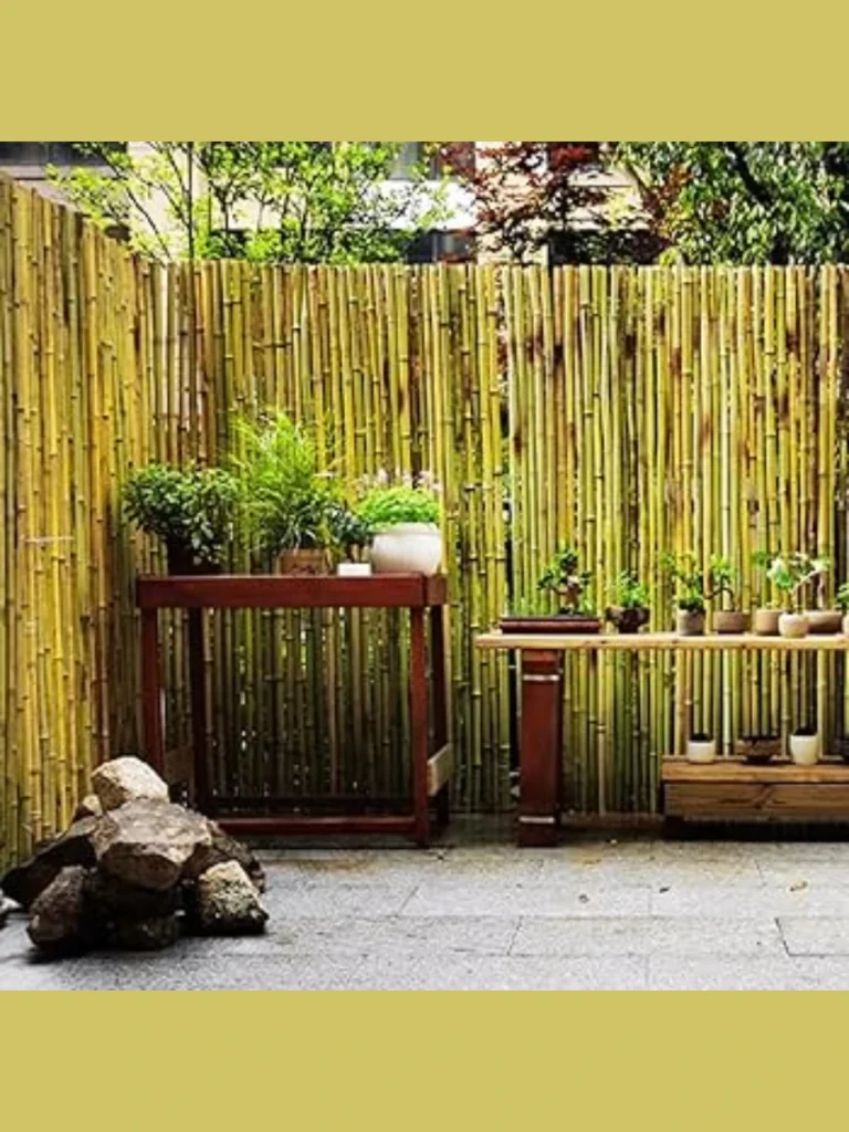 Sustainable Bamboo Privacy Screens