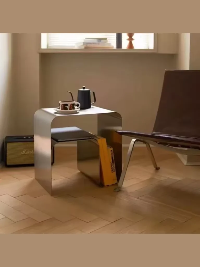 Minimalist C Shaped Side Tables