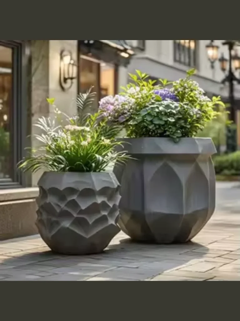 Large Statement Floor Pots