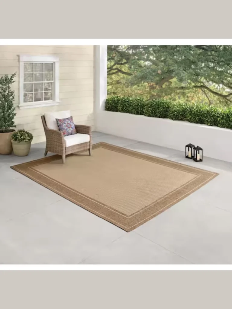 Outdoor Area Rugs for Texture