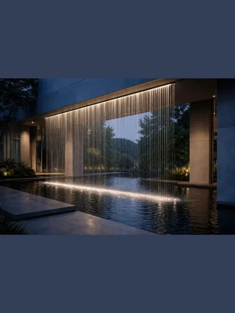  Elegant Water Feature for Sound Masking