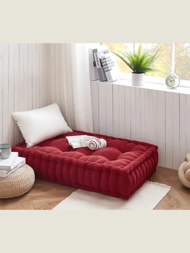 Weatherproof Floor Pillows and Oversized Poufs