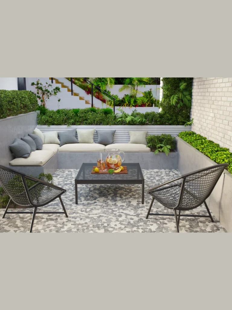 Interlocking Stone Pebble Tiles