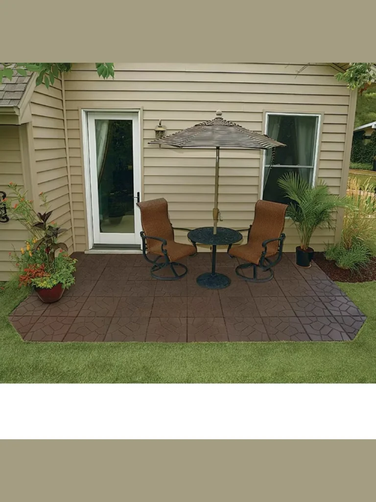 Recycled Rubber Floor Pavers