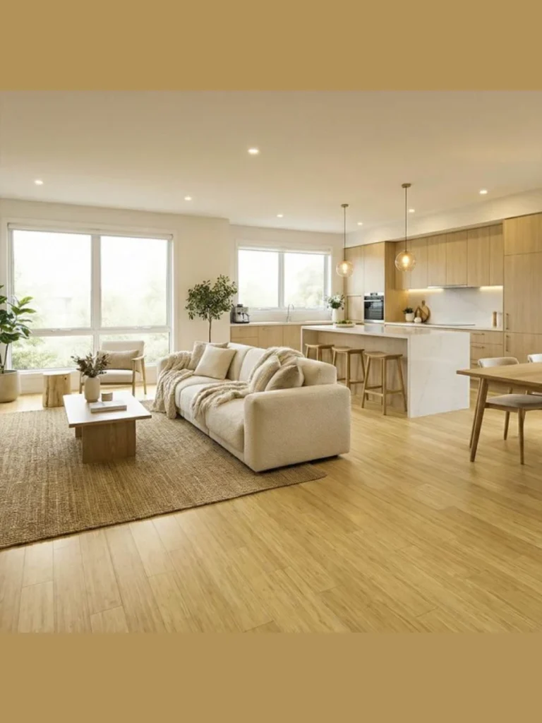Natural Bamboo Floor Planks