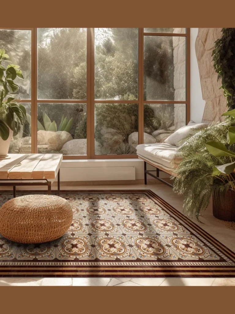 Vintage Style Outdoor Vinyl Mats