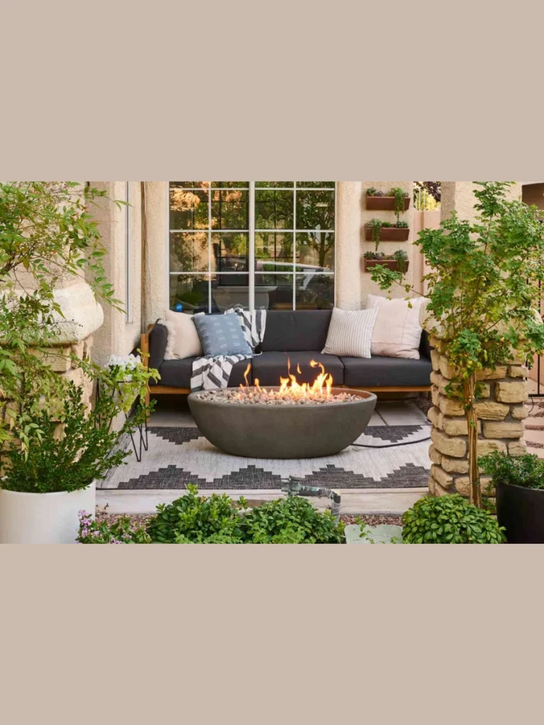 Incorporate Portable Fire Pits for Cooler Evenings