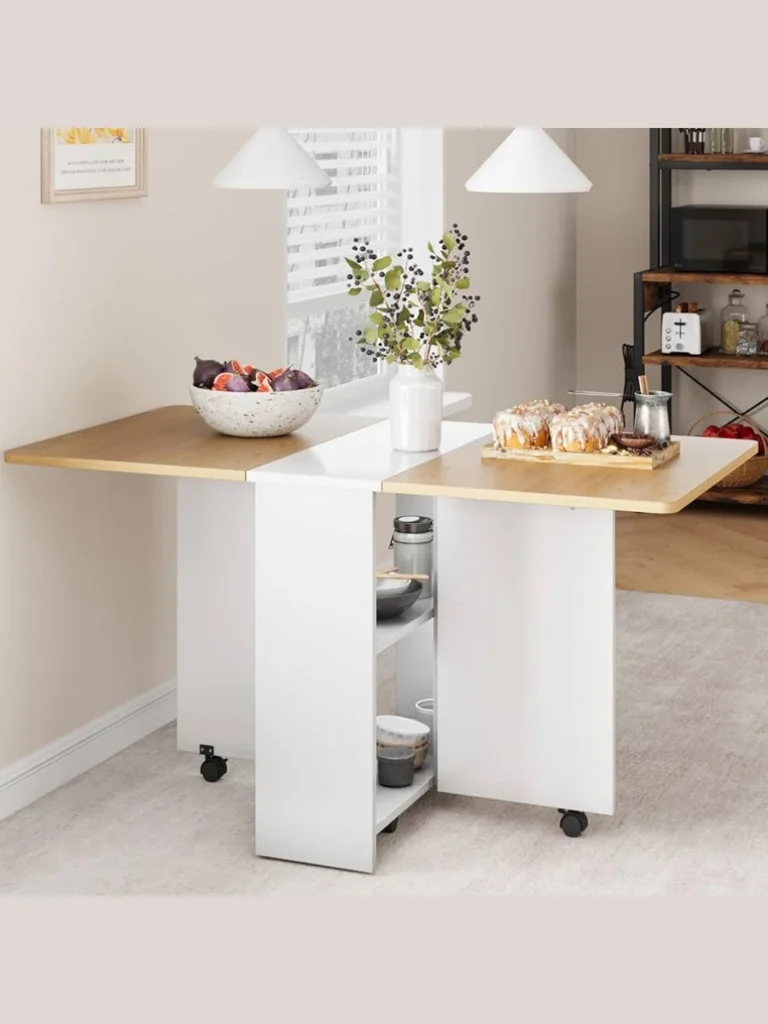 Space Saving Folding Wooden Chairs and Tables