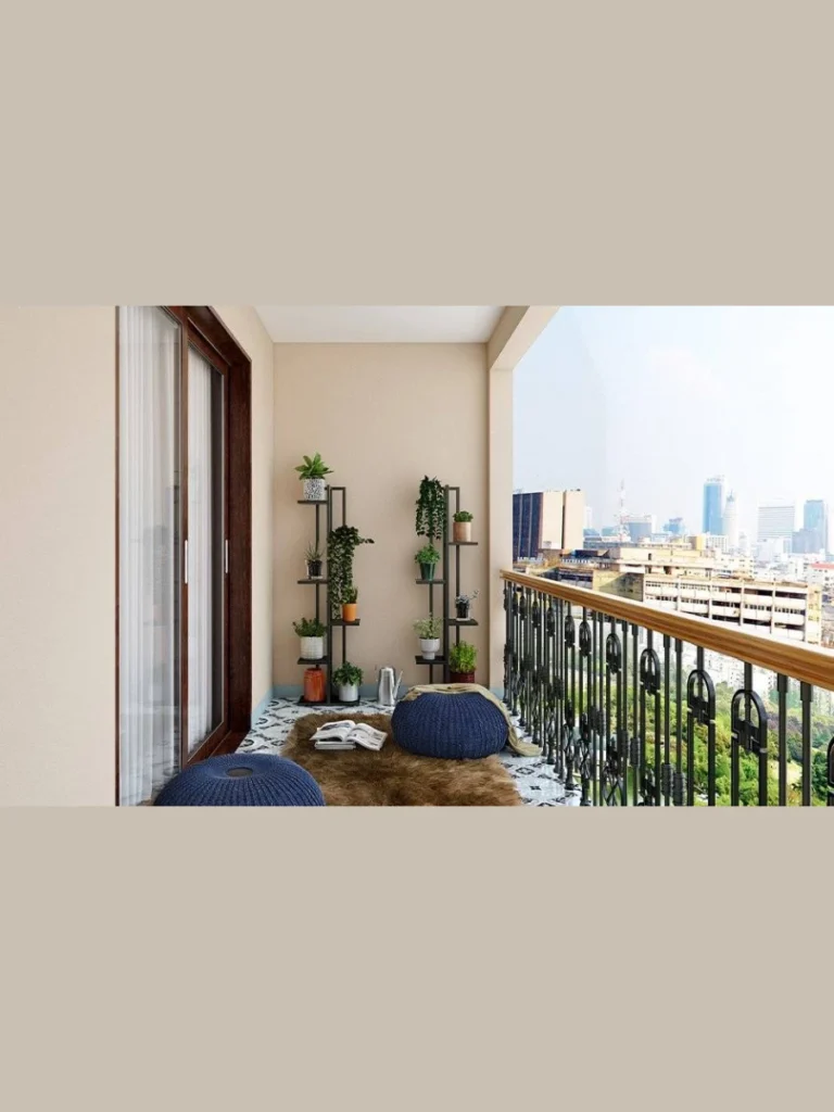 Multi Functional Storage Benches for Tidy Balconies