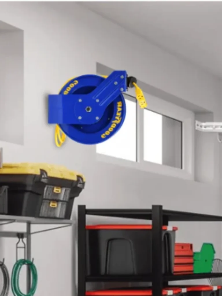 Install a Cord Reel to Manage Long Extensions