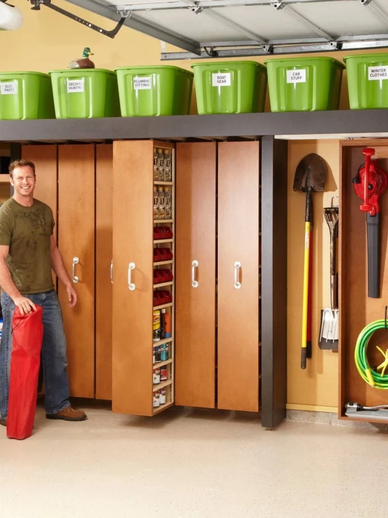 Add a Sliding Storage System Between Joists