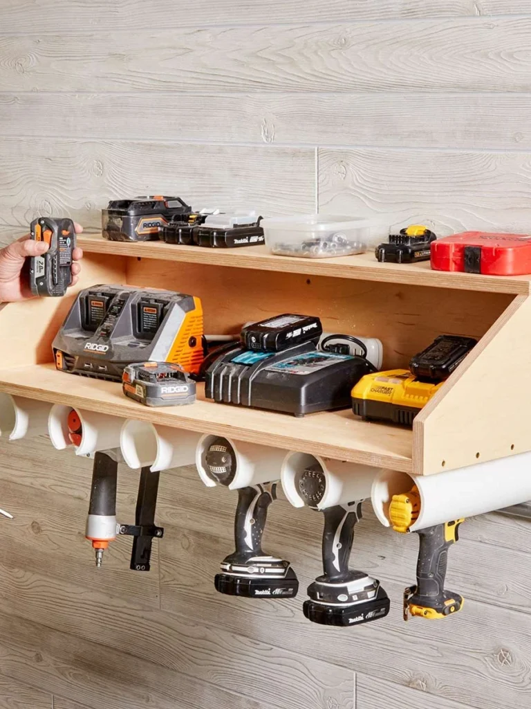 Use PVC Pipe Offcuts for Power Tool Holsters