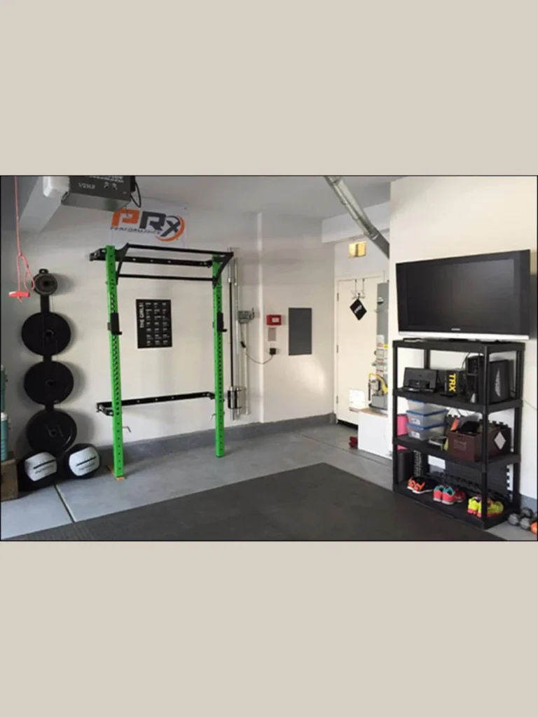 Wall mounted folding racks to save floor space