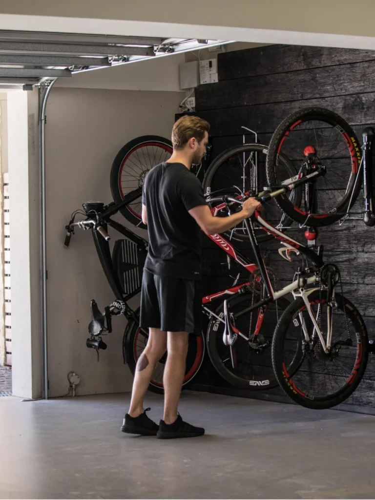 Steady rack pivoting wall mounts