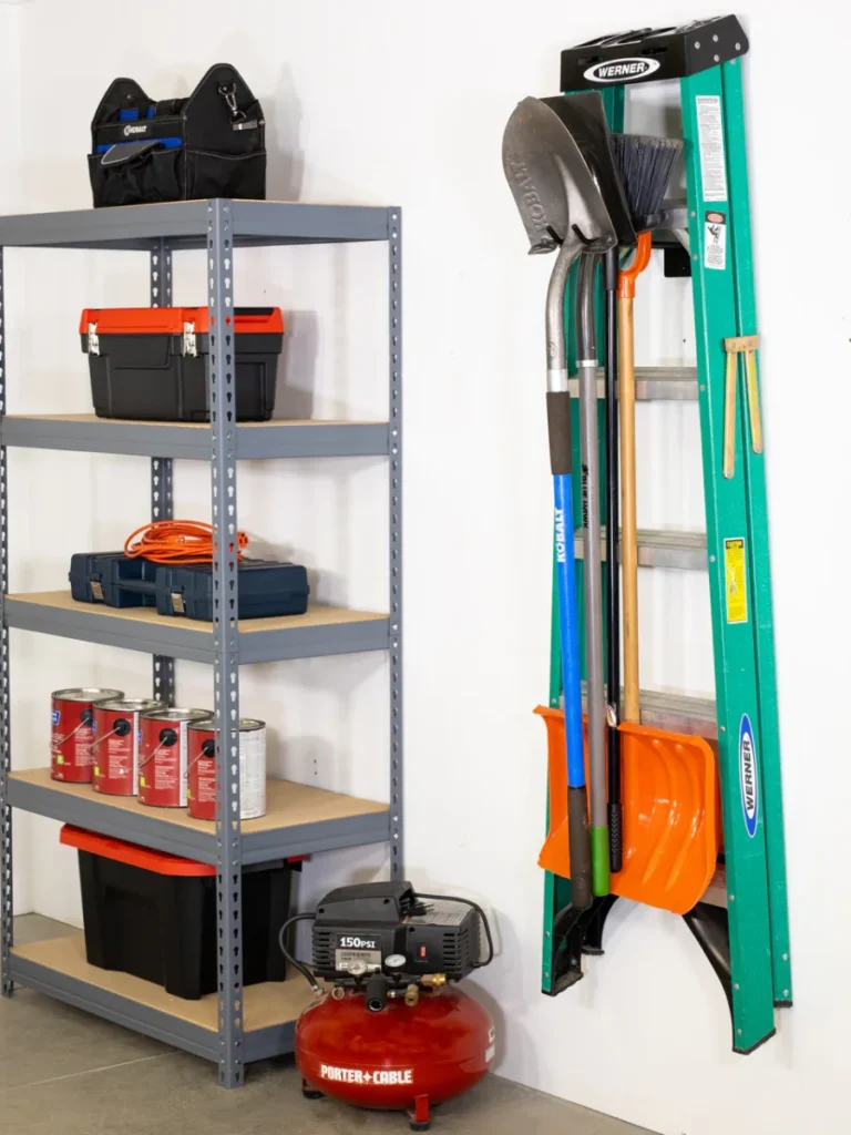 Vertical wall hooks for high density storage