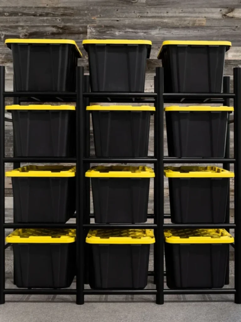 Sliding Tote Storage Rail Systems