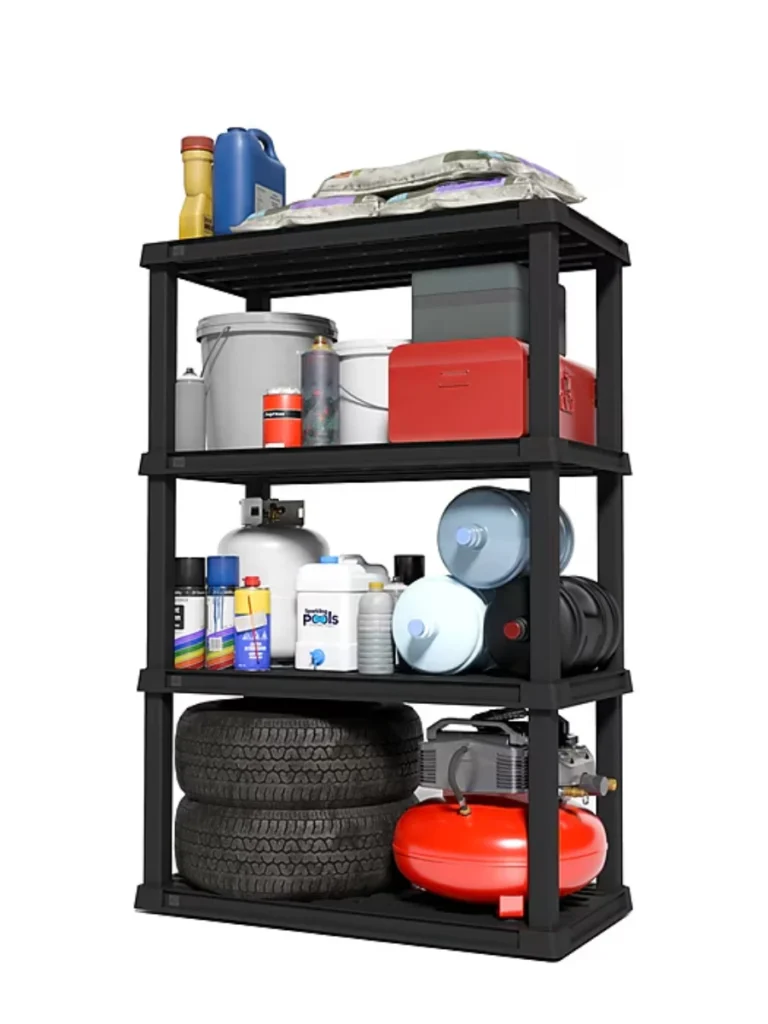 Freestanding Plastic Ventilated Shelving